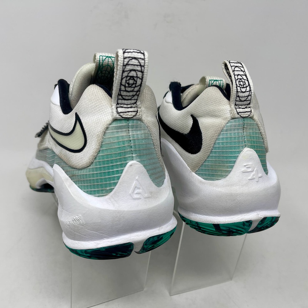 Nike Zoom Freak 3 Sneakers Mens Sz 8 White & Teal 7,0,9:K.5.7 - Picture 5 of 13
